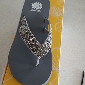 Yellow Box Janney FlipFlops